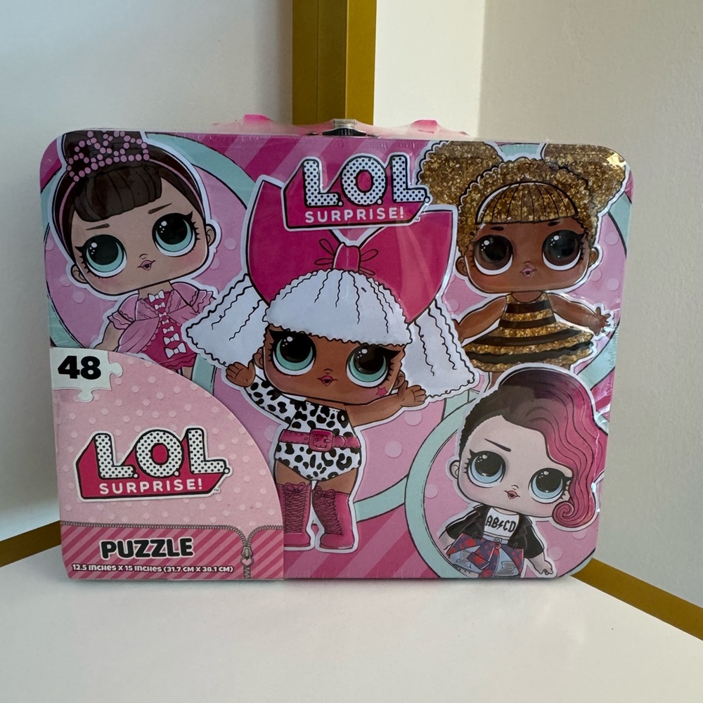 L.O.L. Surprise! Pink and White Puzzle Game Set